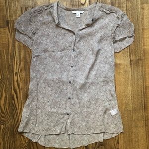 Banana Republic button down blouse & tank top NWOT